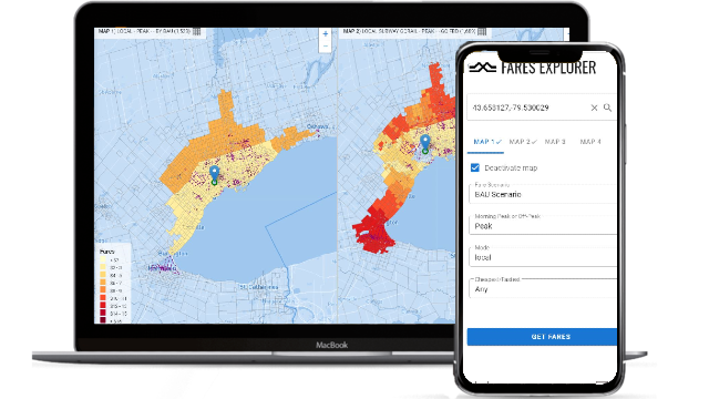 Metrolinx Fares Visualisation Tool